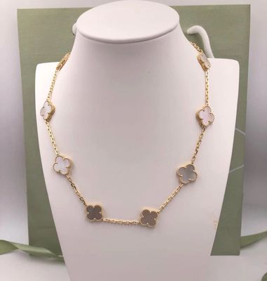 Van Cleef Arpels Alhambra 18K Gold Necklace