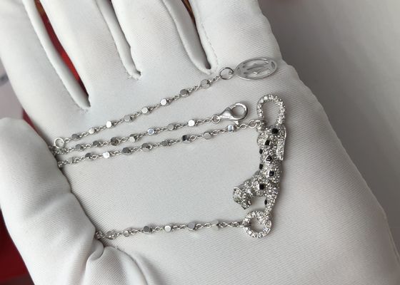 Black Lacquer Emeralds Onyx Diamonds 18K Gold Diamond Necklace White Gold