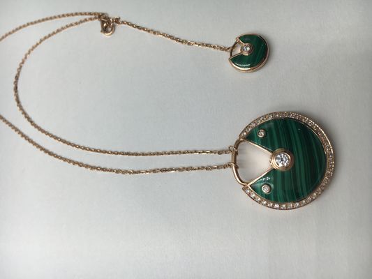 Vintage Custom High End Amulette De Cartier Necklace Classic
