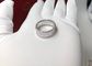 Customized Minimalist White Gold Band Engagement Rings For Wedding