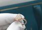 Attractive Elegant 0.32 Carats Diamonds Women'S Gold Band Rings , Serpent BohèMe Ring