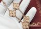 VCARO1IE00 18 Karat Rose Gold Bracelet Vintage Alhambra 5 Motifs For Wife