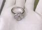 Romantic VS Diamond 18 Carat White Gold Engagement Ring For Bride