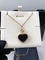 Diamond Chopard Happy Heart Necklace 18K Rose Gold Fashion For Love