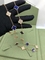 Vintage 18K Gold Chain Necklace Van Cleef Arpels Magic Alhambra Necklace With Lapis Lazuli